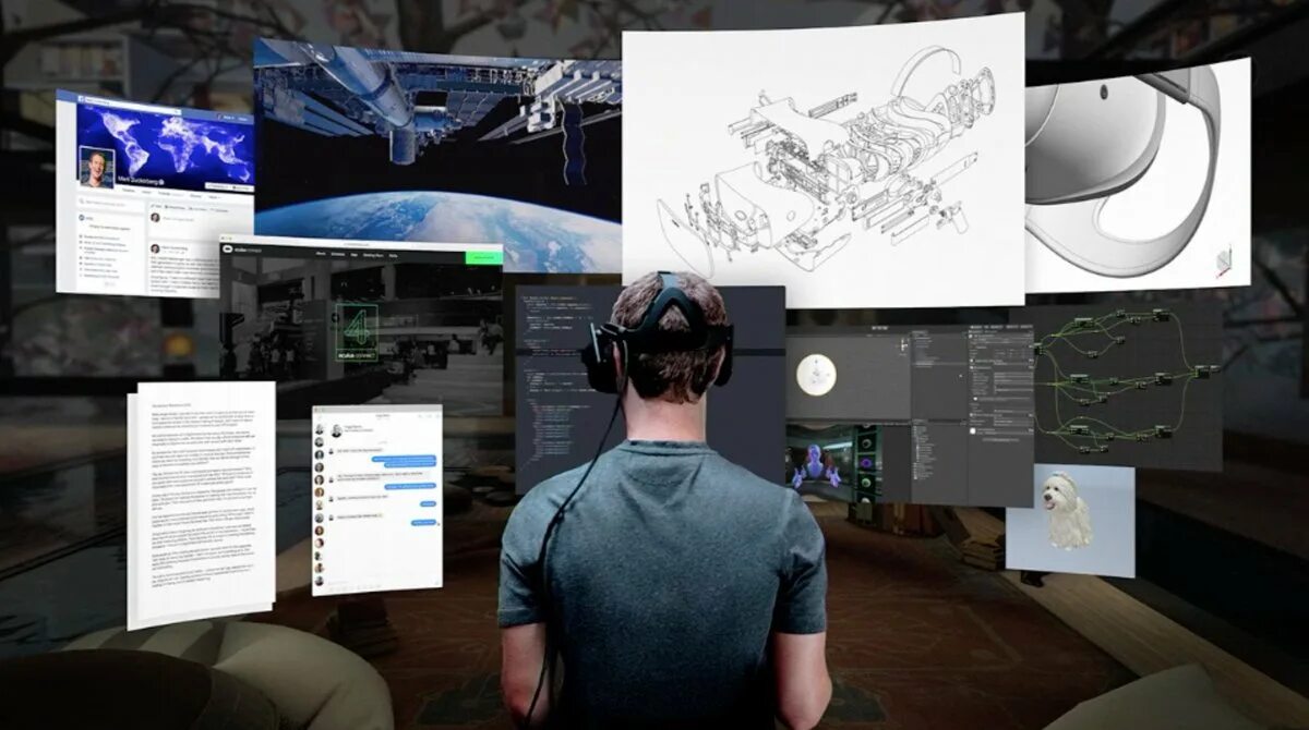 Интерфейс Oculus Quest 2. VR Oculus рабочий стол. Oculus Quest виртуальная реальность. Oculus Rift cv1 Интерфейс внутри.