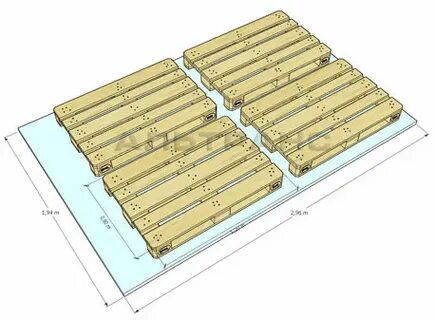 Сколько паллетов вмещает газель