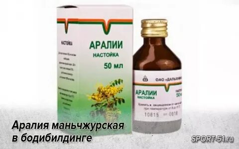Настойка аралии инструкция