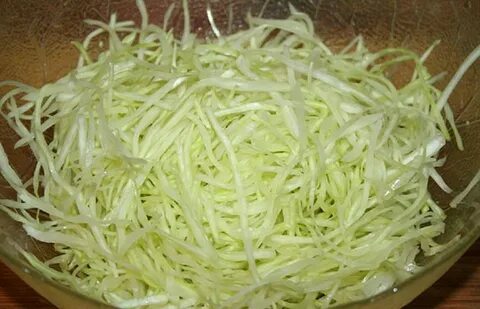 Нарезка капусты соломкой