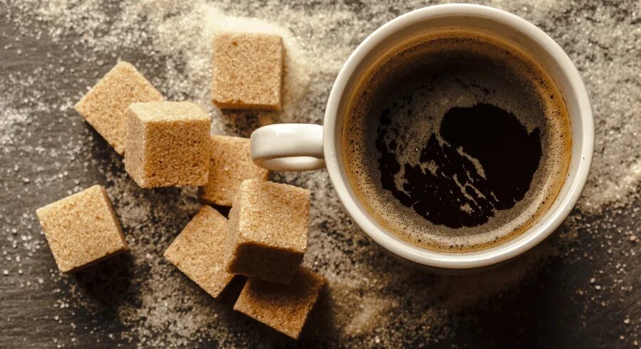 Кофе с сахаром фото - Coffeebull.ru