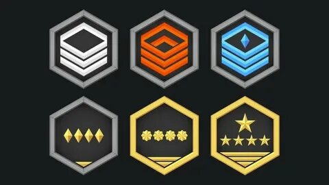 Rank icons