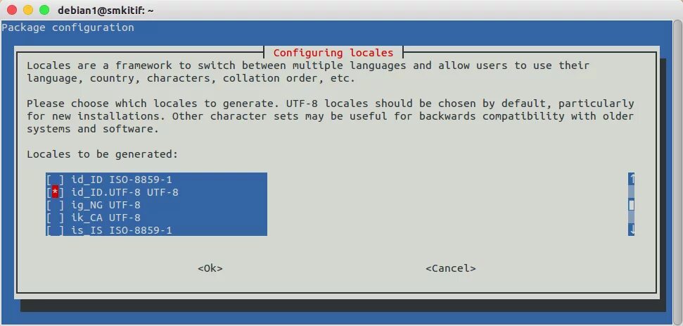 Debian 1c. Aisleriot Sol non UTF-8 locale (ISO-8859-1) is not supported!. 1 Создать клон debian1, назвать ВМ debian2, установить 256мб Ram.. Non utf 8 code starting with python