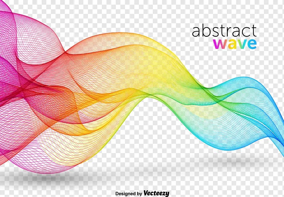 Цифровая цветная. Разноцветные волны. Волна линия. Абстракция линии. Абстракция цветные волны.