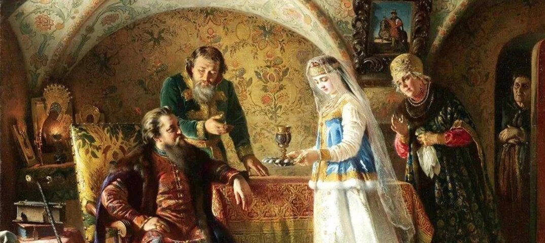 Рябушкин семья купца в 17 веке. Домострой 16 век семья. Рябушкин семья купца 17 века. Семейные отношения на руси. Маковский выбор невесты царем алексеем михайловичем.