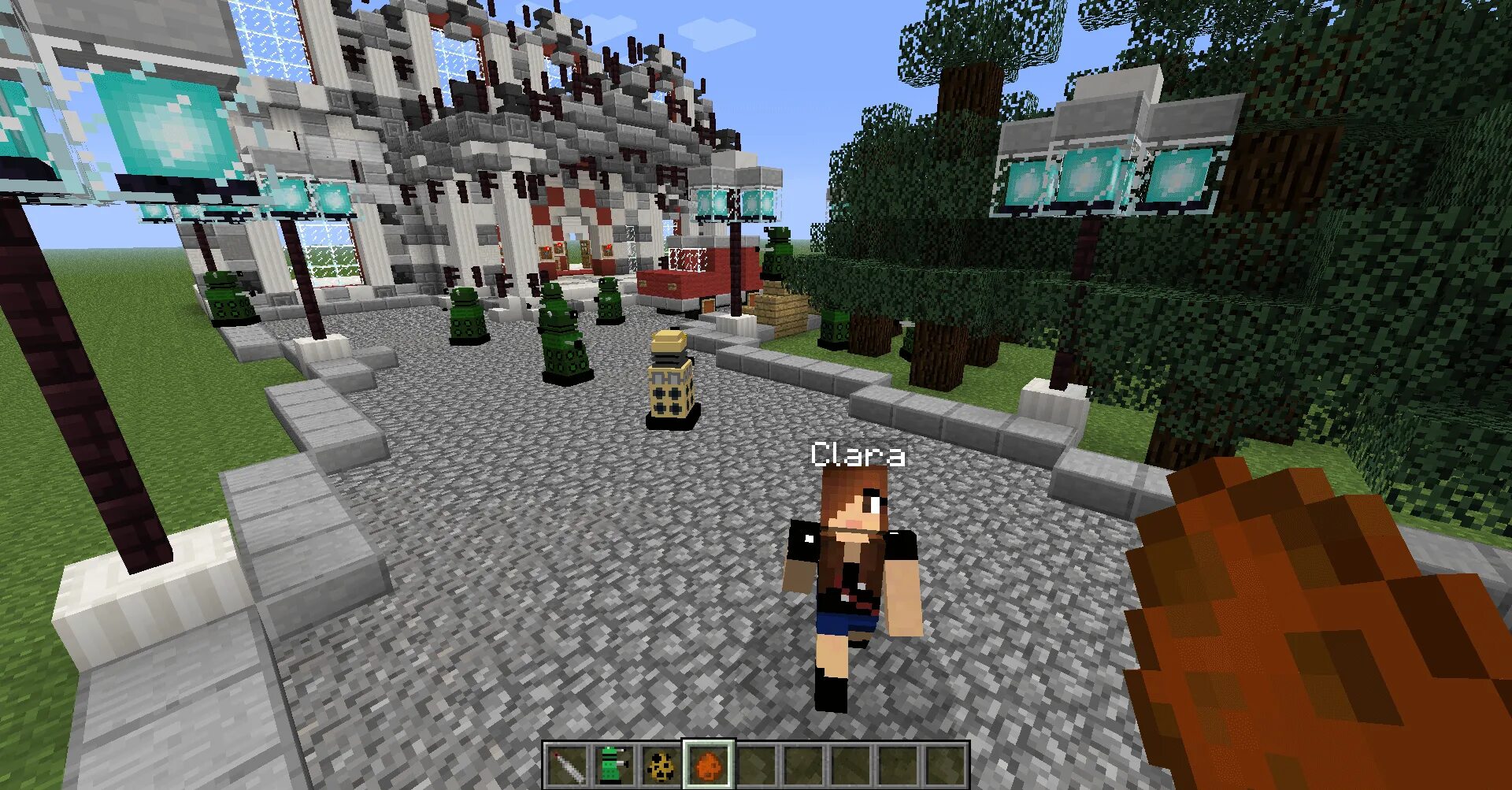 Майнкрафт Dalek Mod. Мод Dalek Mod 1.12.2. Dalek Mod 1.16.5. Мод на помощников