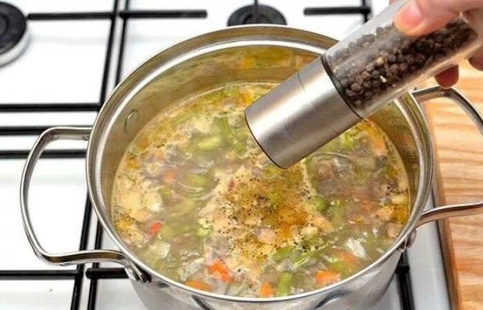 Как убрать остроту из супа от перца