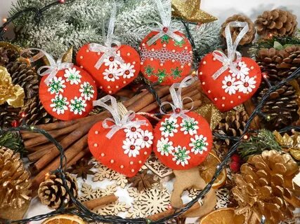 Новогодняя игрушка в новогоднем стиле
