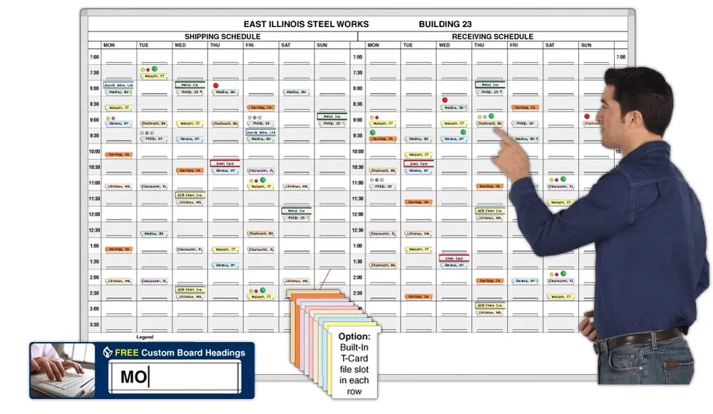 User schedule