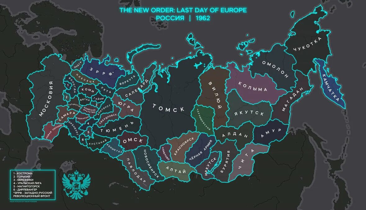 Russian federation occupies. The New order last Days of Europe карта. Hoi4 TNO карта России. The New order hoi 4 карта. Карта России тно.