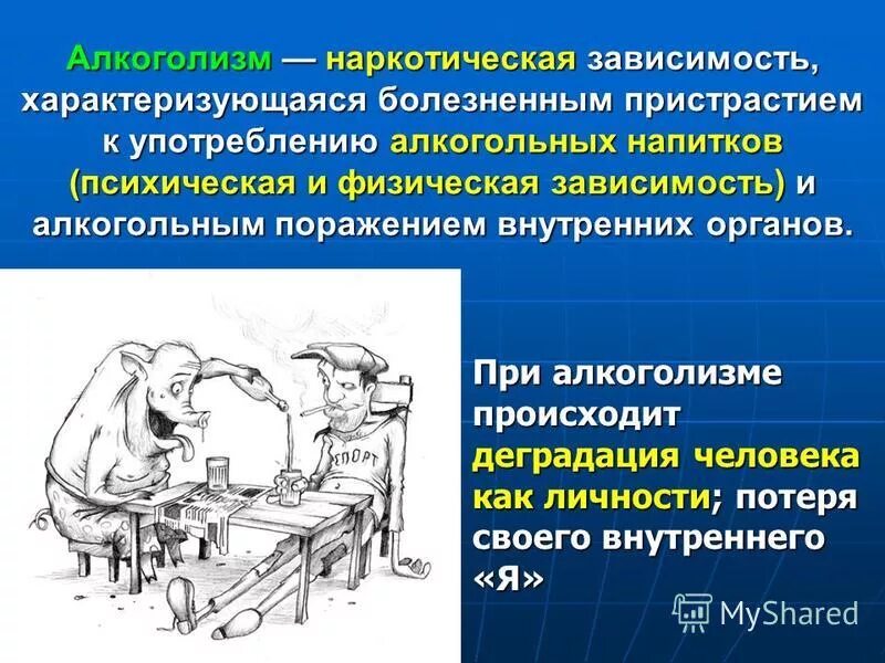 физическая зависимость характеризуется