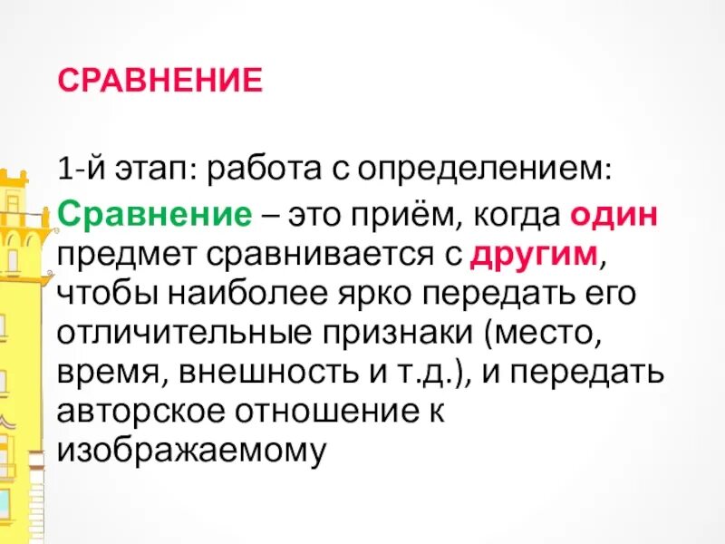 Литературный прием, когда один предмет сравнивается с другим. Как называется литературный прием когда 1 предмет сравнивают с другим. Проект на тему можно ли научить творчеству. Сравнение определение. База сравнения определяет