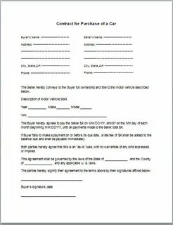 International sale contract