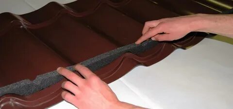 Уплотнитель для металлочерепицы