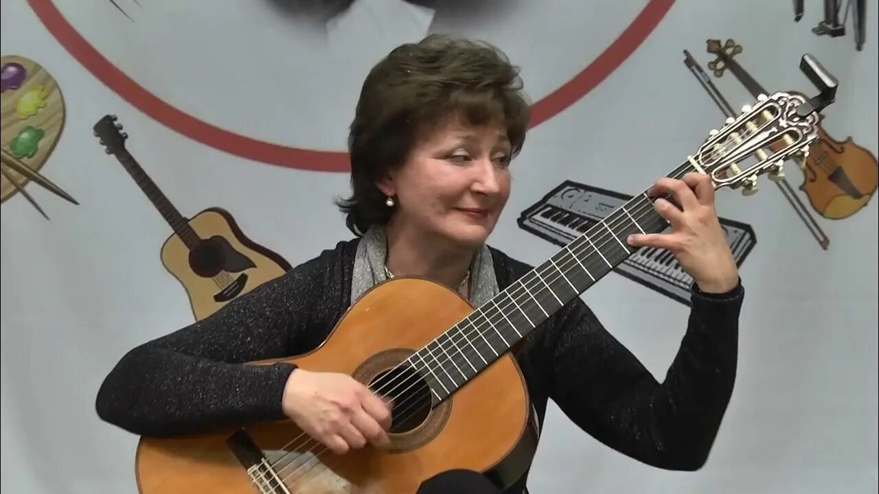 Выступление бардина