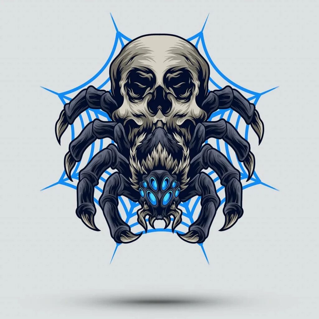 The binding of isaac wrath of the lamb. Череп с паучьими лапами. Cult of the lamb паук с черепом. Cult of the lamb паук с черепом. Череп в паутине.