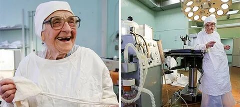 Старейшая женщина хирург