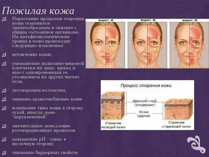 Состояние кожных покровов лица