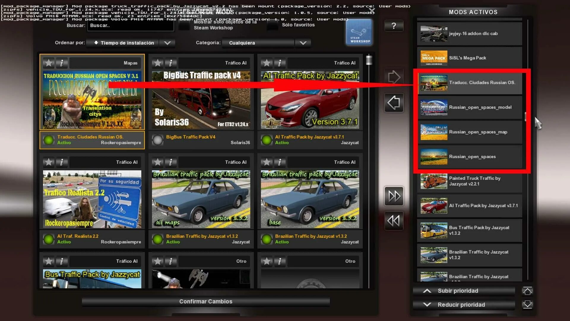 Open rus. Ets 2 russian open space порядок. как установить российские просторы русмап для етс. русский трафик порядок установки етс 2. российские просторы подключить.