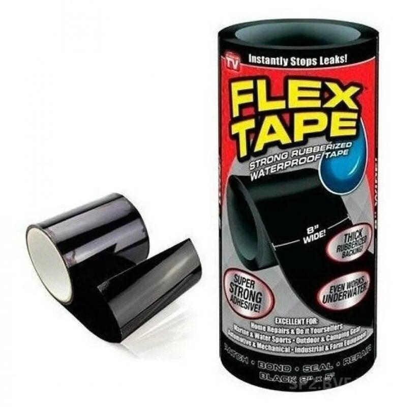 Применение flex tape. Применение flex tape