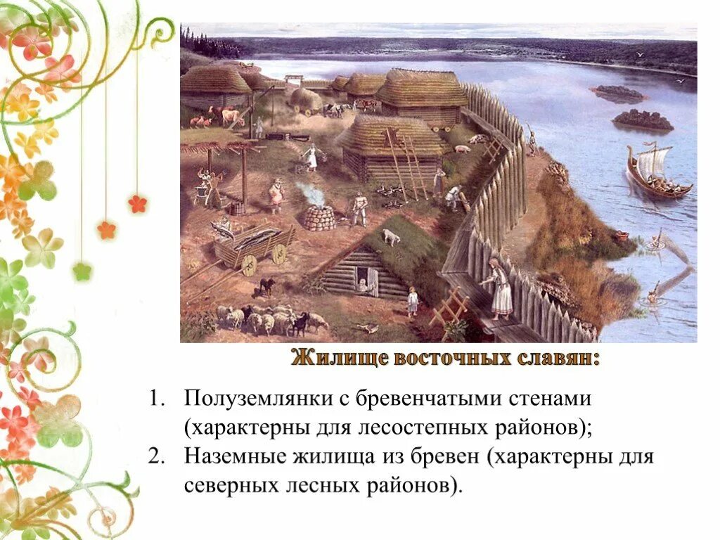 Работа восточных славян. Древние славяне жили. Восточные славяне в древности. Жилище восточных славян. Как жили славяне в древности.