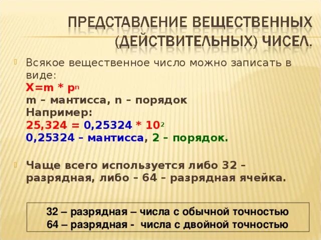 Округлить вещественное число. Мантисса и порядок. Мантисса числа это. Порядок вещественного числа это. Знак порядок Мантисса.