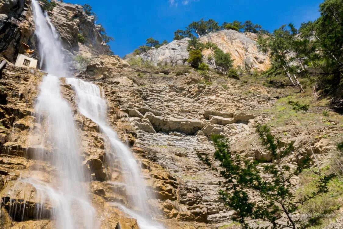 Водопад Учан-Су. Учан Су Крым. Учан-Су — высочайший водопад Крыма. Ай Петри водопад Учан-Су.