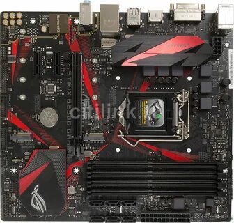 Материнская плата asus rog strix b250h