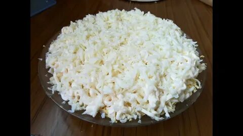 Салат нежный с копченой курицей