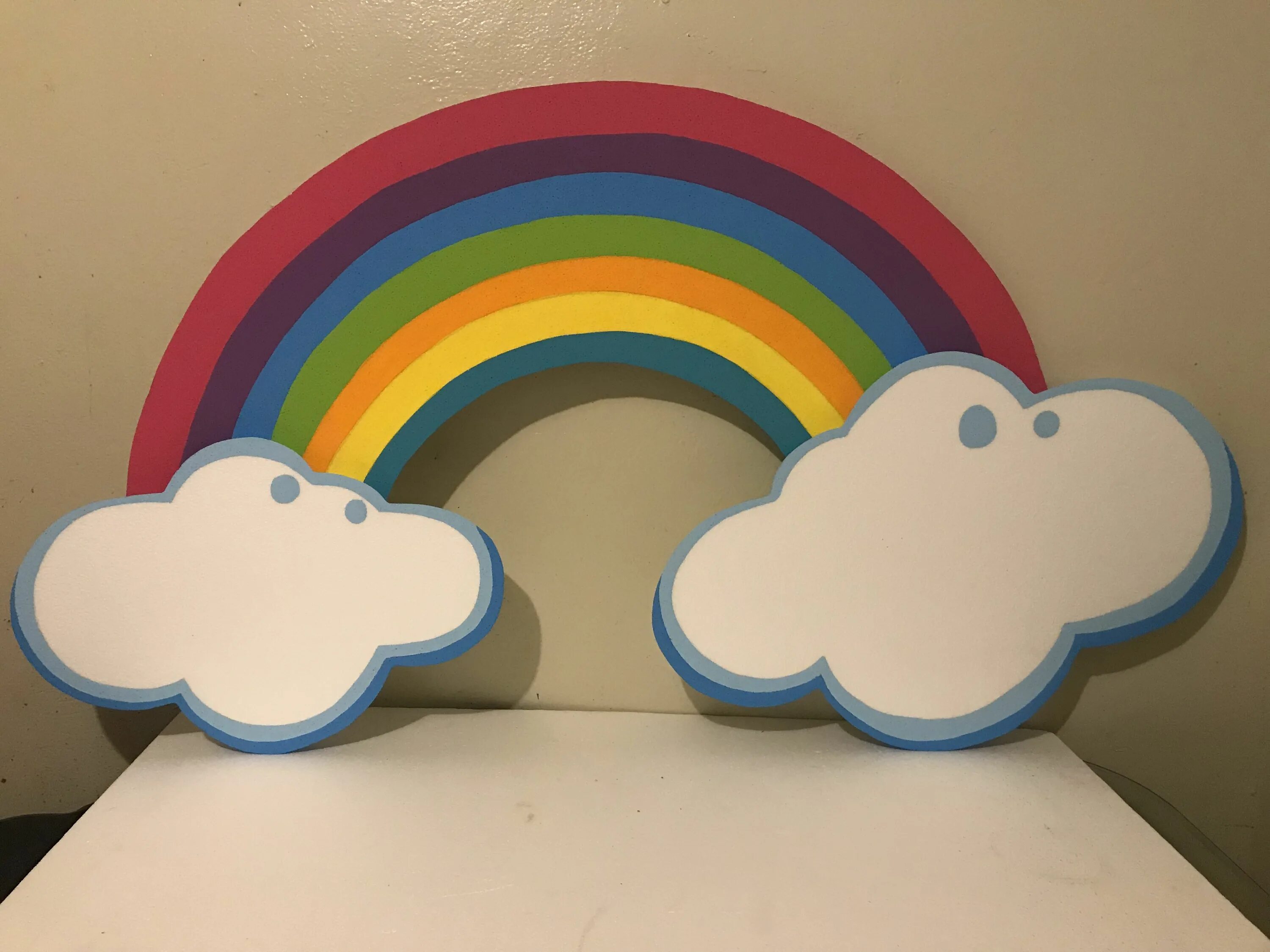 Объемные облака на стену. Аппликация радуга. Объемные облака из бумаги. Поделка облако. Объемные облака.
