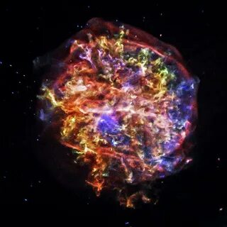 Supernova Remnant Photograph by Nasa/cxc/sao Fine Art Americ