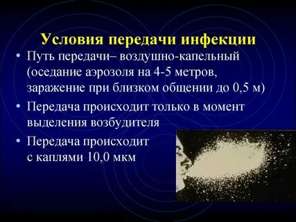 Условия передачи