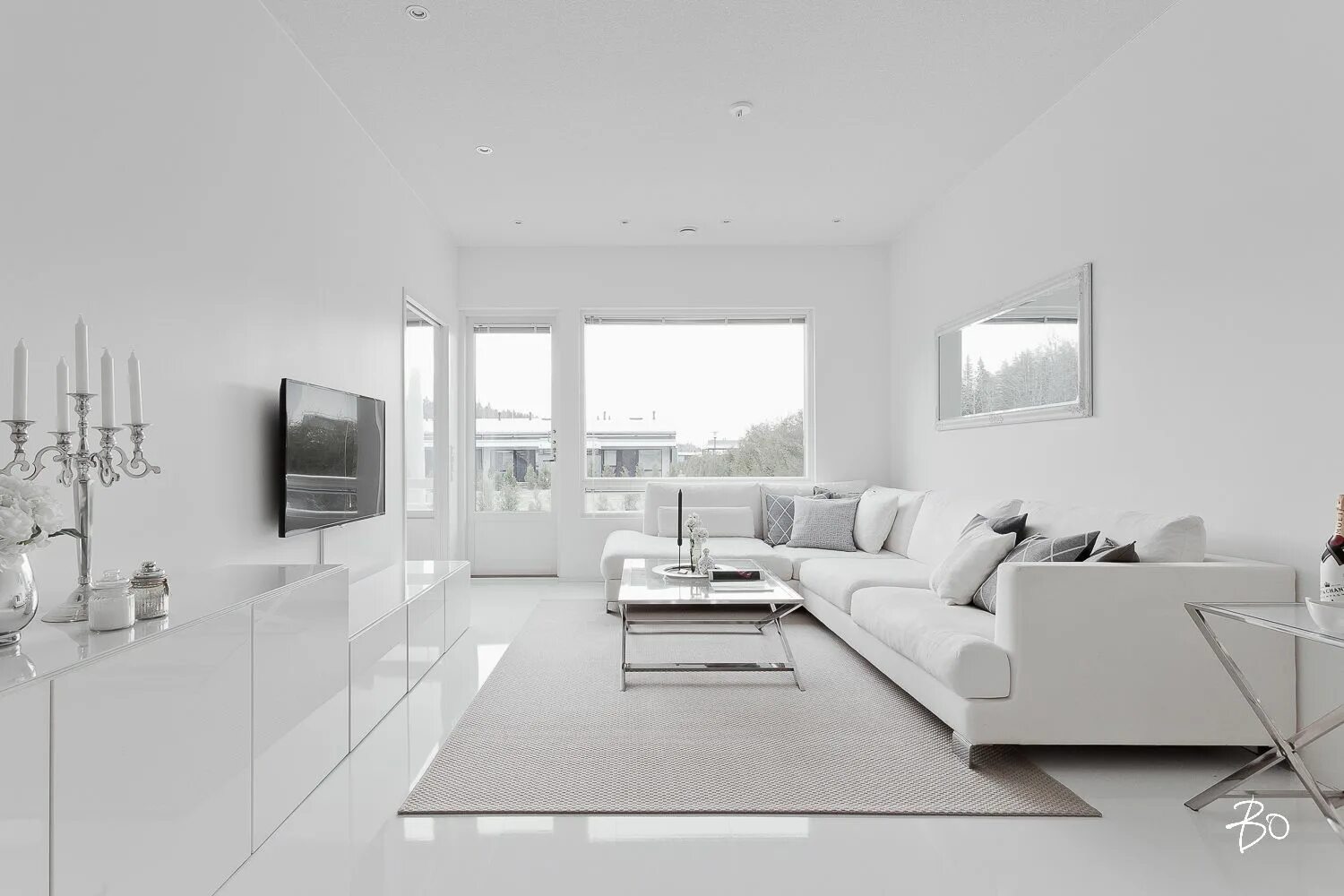 Интерьеры Квартир в Современном Стиле: 160+ (Фото) Новых Идей White interior, Ap