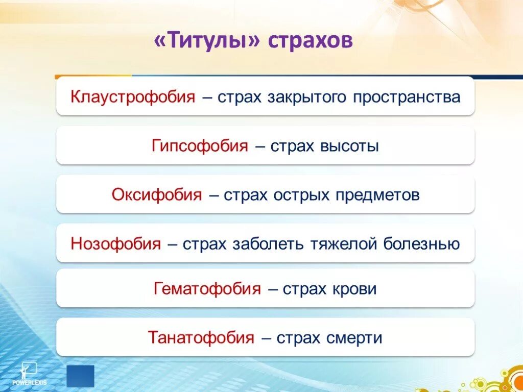 Презентация на тему страх. Страх для презентации. Памятка как побороть свой страх. Презентация на тему фобии. Что помогло синичке побороть страх запишите ответ