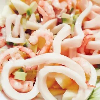 Лазерсон салат из кальмаров