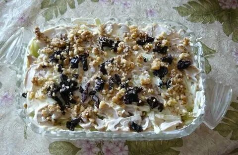 Грудка с черносливом рецепт салата