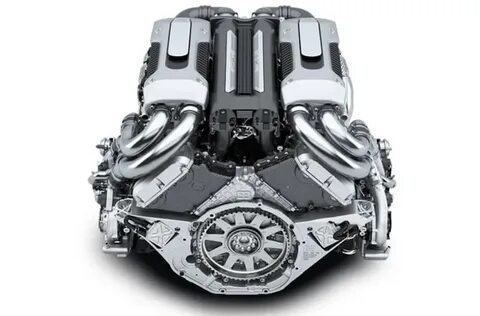 Bugatti chiron двигатель