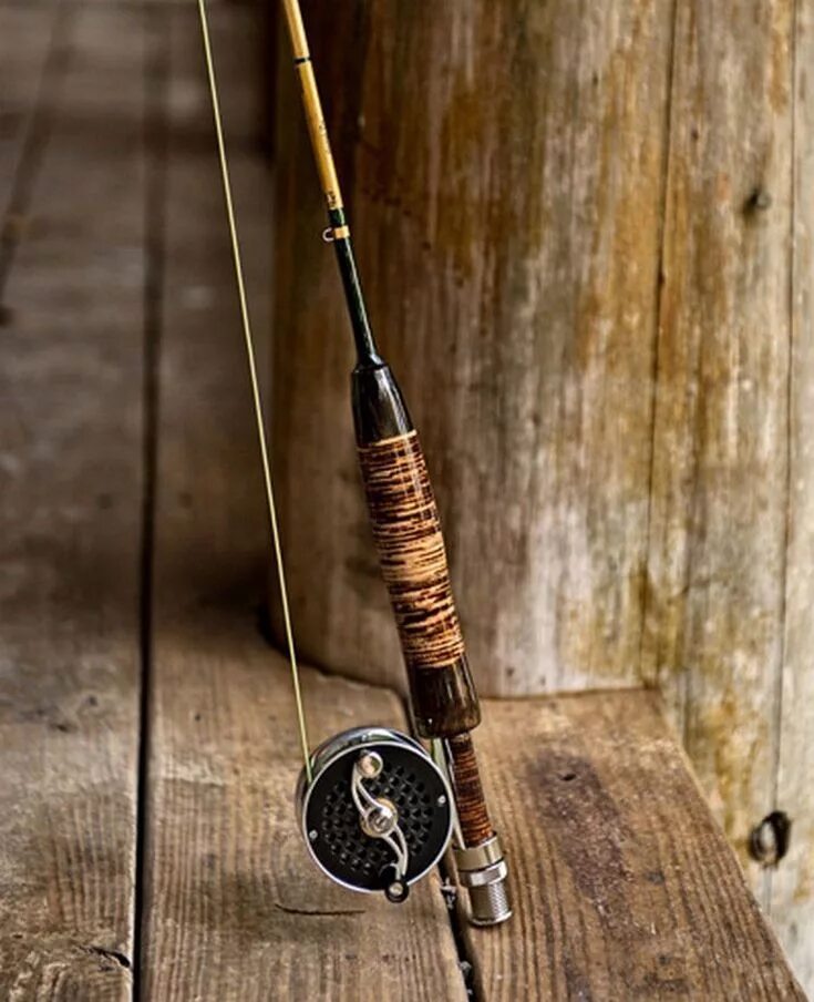 Bamboo Fly Rod. Fishing Rod "Fly Fishing". CAPERLAN нахлыст удочка Fishing Fly. Деревянная удочка. Самодельный спиннинг