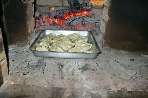 Мясо в русской печи