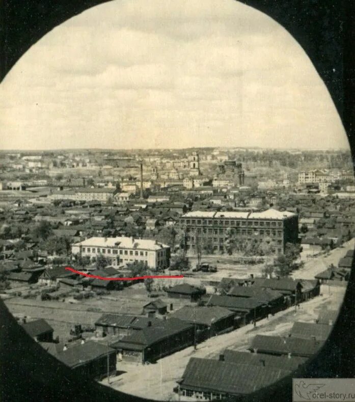 Разрушенный орел. Здание построенной в 1943 году с 5 углами. Фотографии разрушенных зданий города орла 43 года.