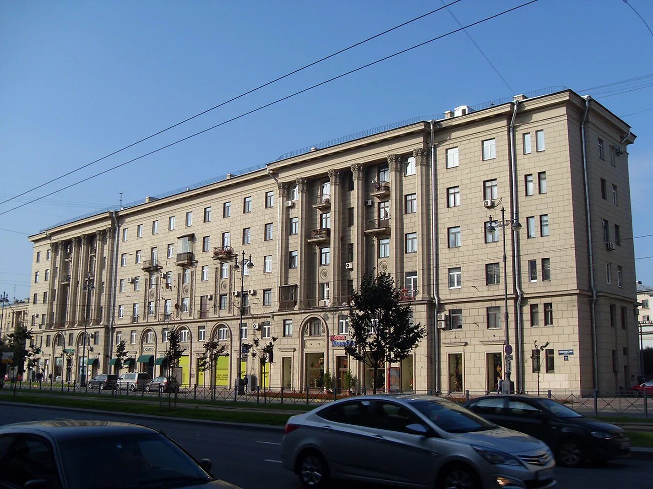 Дома на московском проспекте спб
