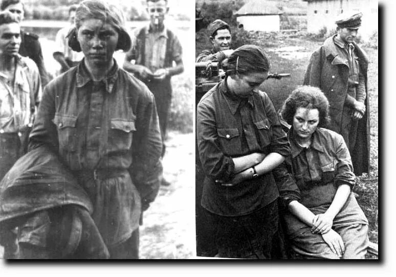 что делают с пленными солдатами