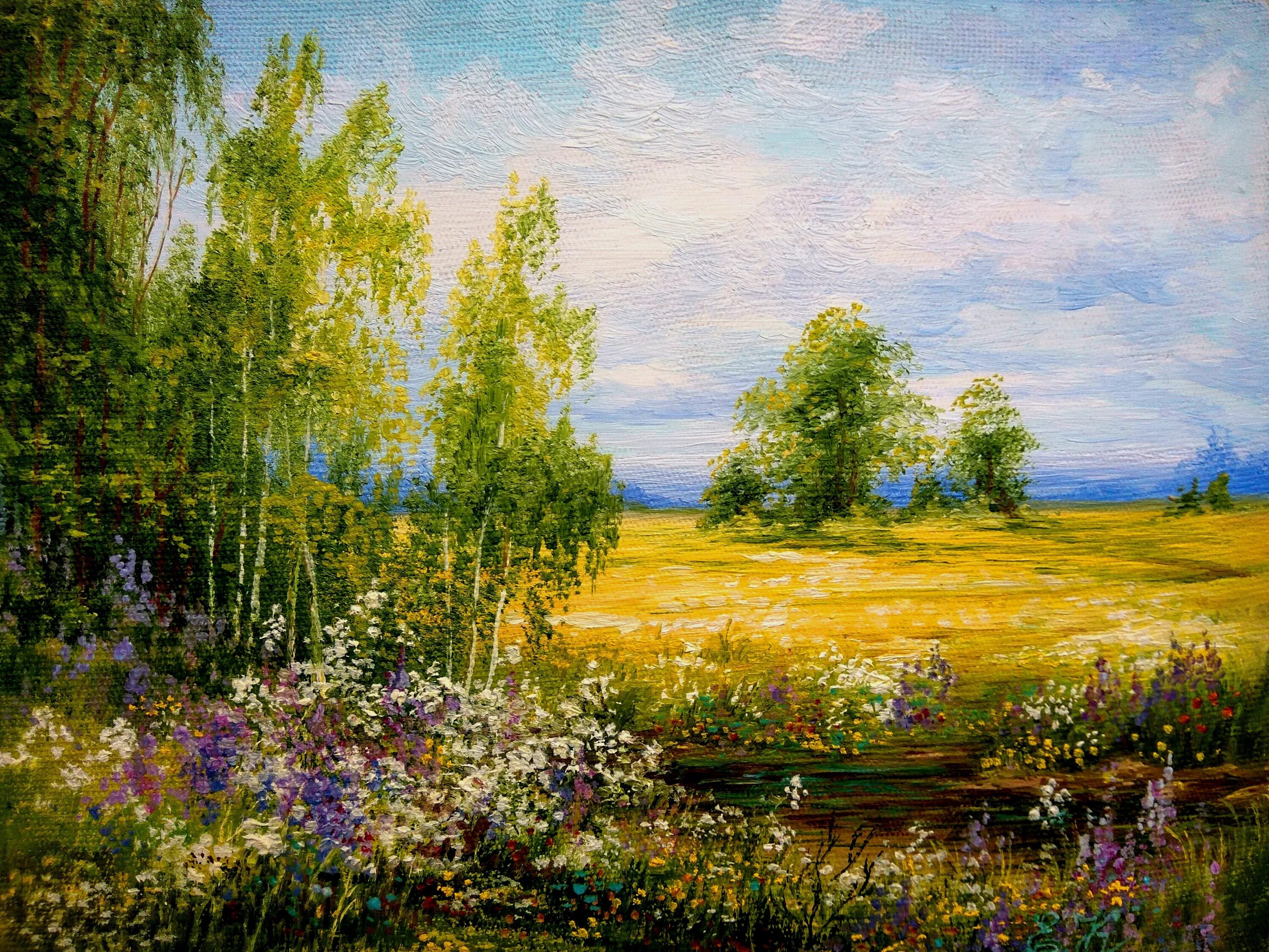 Картина летом. Живопись Елены кораблёвой. Елена Кораблева художник. Елена Кораблёва художник картины. Художник Кораблева Елена Николаевна.