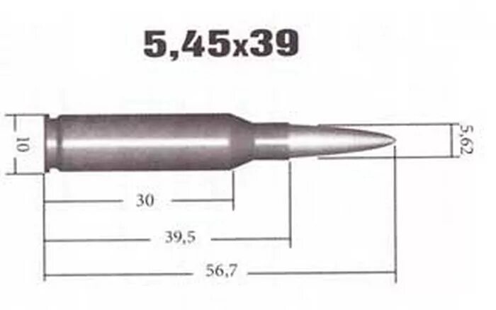 5 45 размеры