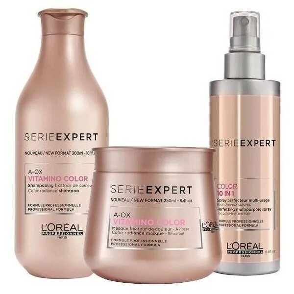 Loreal serie. L'Oreal serie Expert. Лореаль professional Vitamino Color. Loreal Vitamino Color набор. Loreal Vitamino Color спрей 10 в 1.