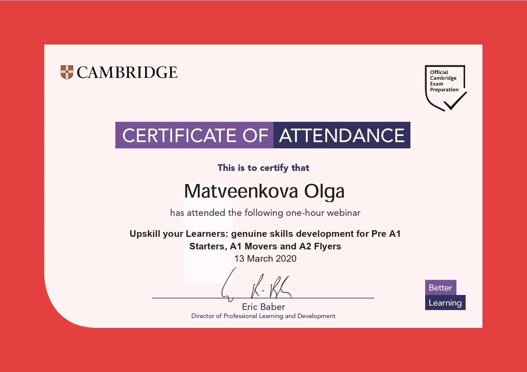 Certificate problem