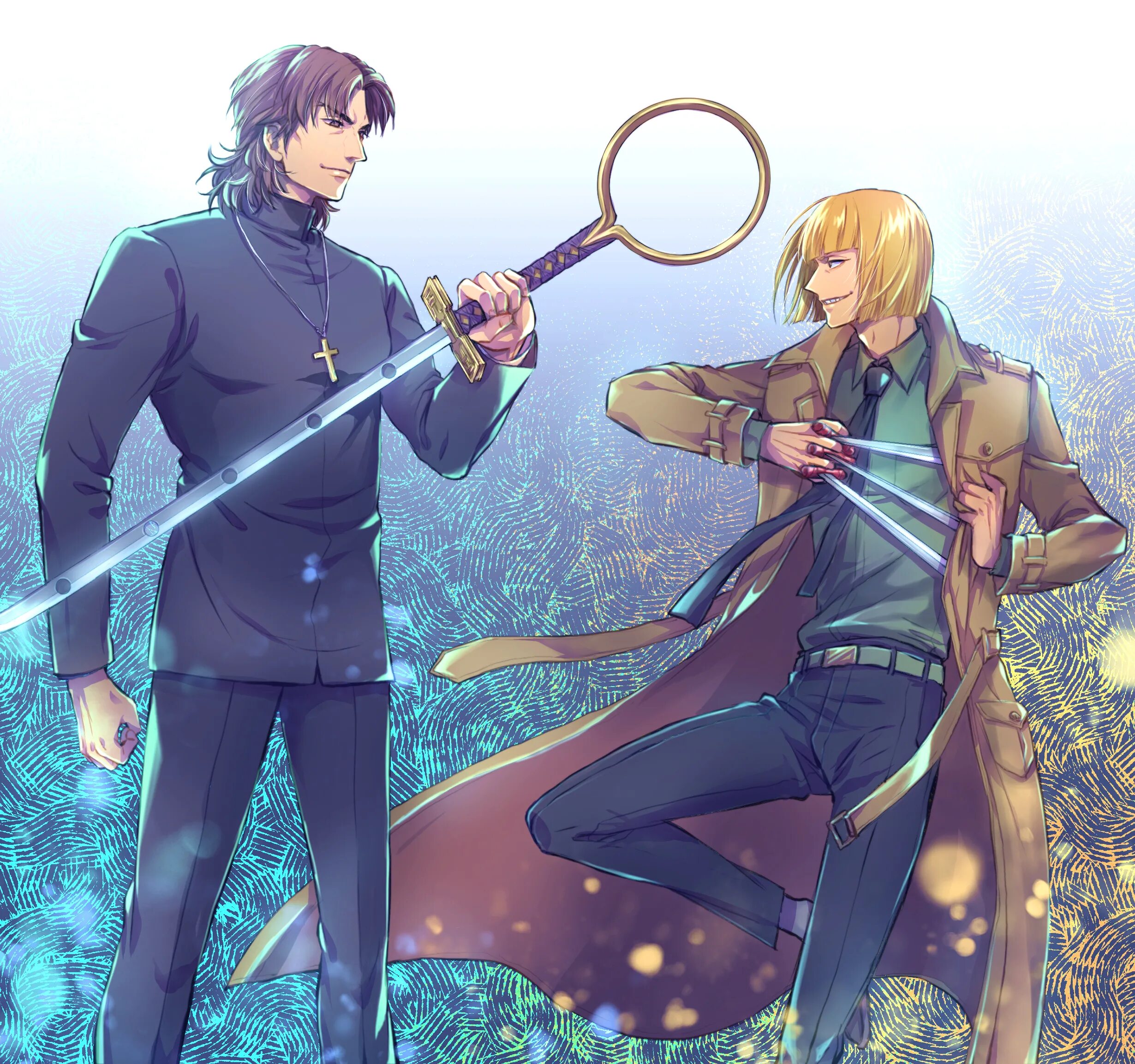 Kirei Kotomine Crossover. Fate stay Night Crossover. Fate Кирей. Bleach fanfic Crossover.