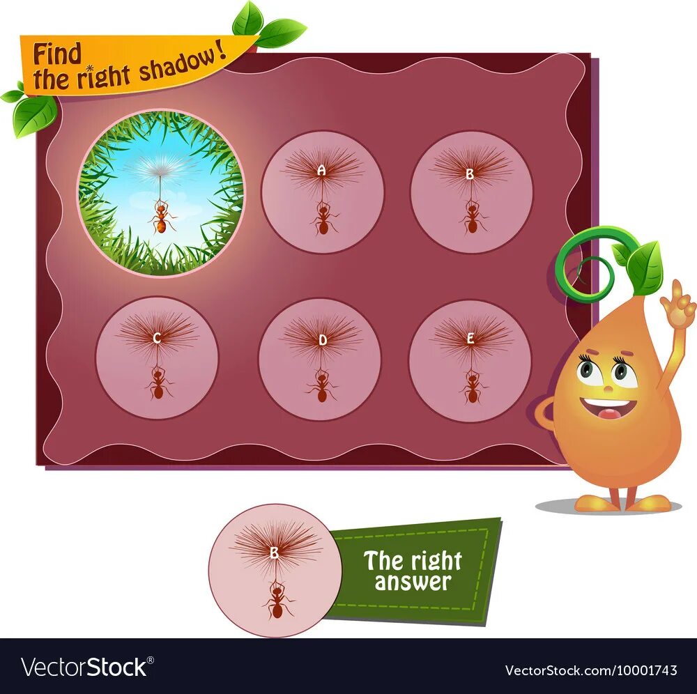 Find the right answers. Find right Shadow. The Ants тень. Игра Найди по тени муравьи. Find the right Shadow Advance.