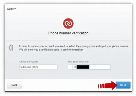 Authy пришло смс с кодом