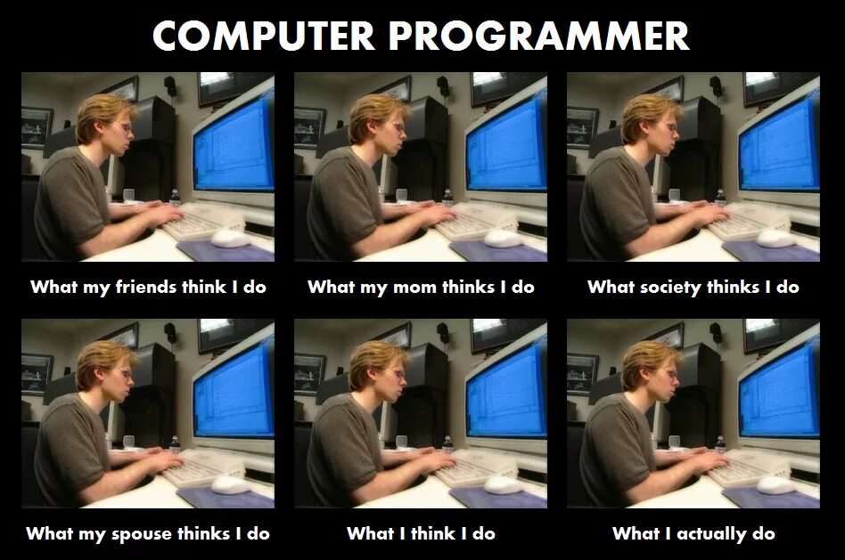 Did you go on the computer
